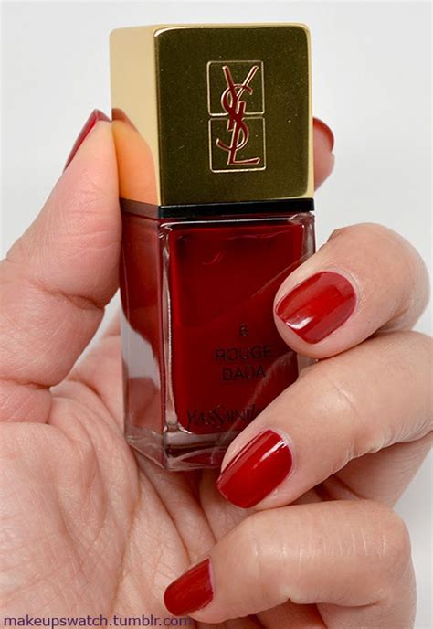 ysl rouge dada review|Shimmer Polish Karina & YSL LA Laque Couture 6 .